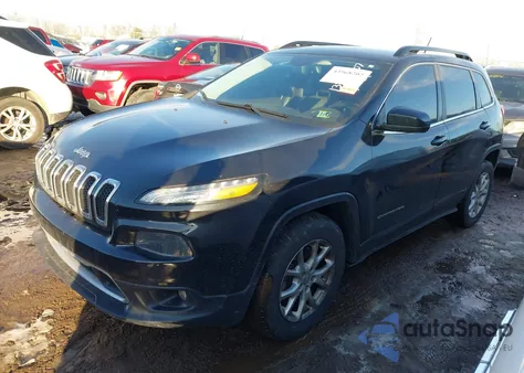 2014 Jeep Cherokee Latitude z USA, uszkodzony, nr VIN 1C4PJMCS1EW243837